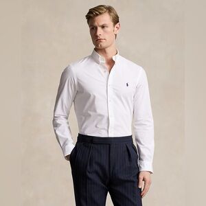 Polo by Ralph Lauren Slim Fit Stretch Poplin Shirt